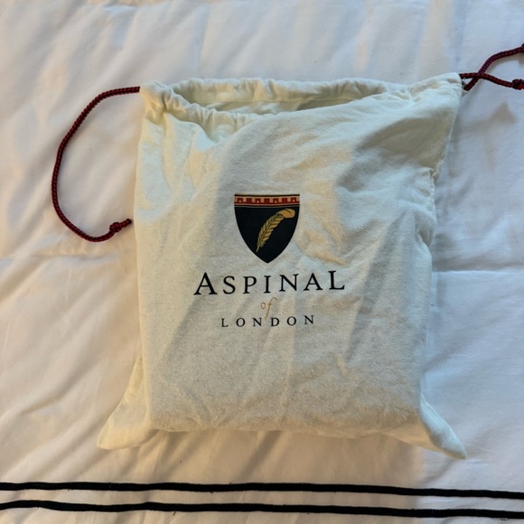 Aspinal of London Mini Madison Crocodile-Embossed Leather Handbag - Picture 5 of 5